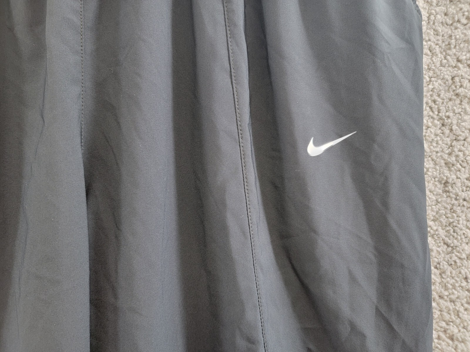 Nike Plus Size Dri-FIT One Ultra High-Waist Pants Women's 1X Black Elastic Waist - Picture 5 of 18