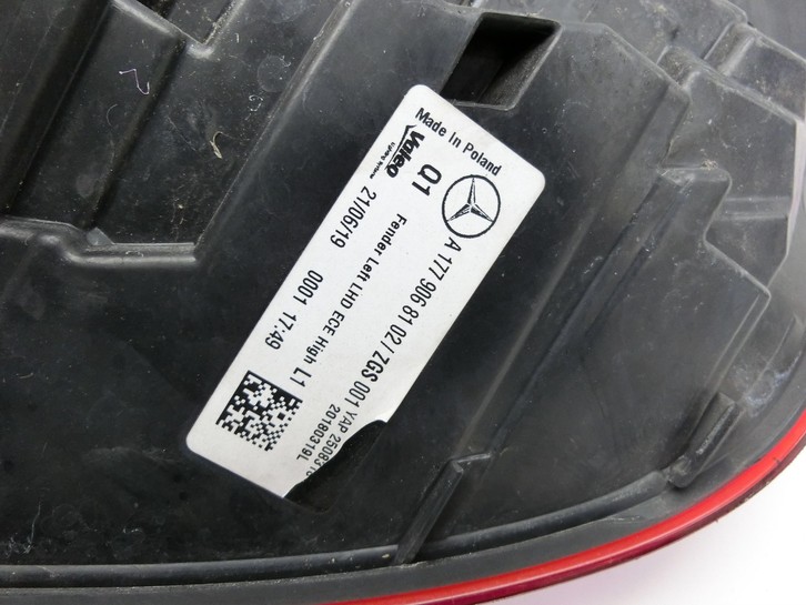 Mercedes W177 A200d 18-22 Lim Rückleuchte Rücklicht Heckleuchte Links orig Mercedes W177 A200d 18-22 12.07.2019... Vorschau 5