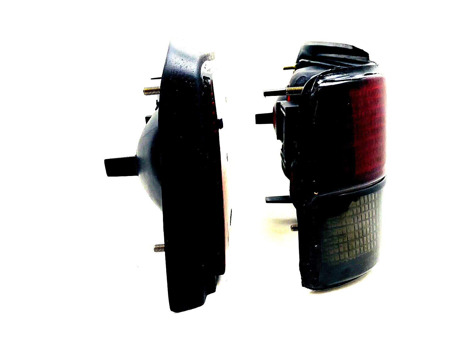 PEUGEOT 405 Tail Light Lamp Lens Set Left & Right Side Smoked NEW #521AB