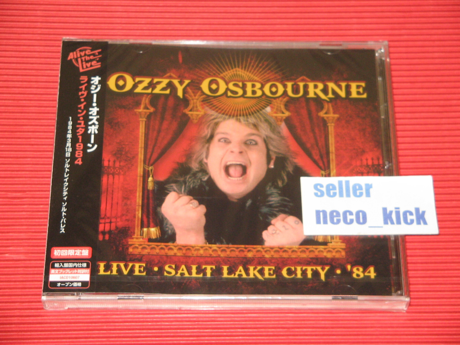 11B OZZY OSBOURNE LIVE SALT LAKE CITY 1984 JAPAN CD | eBay