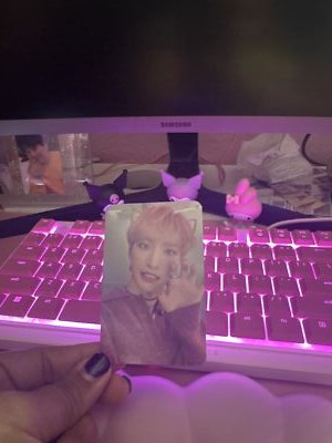 タレントカード ATEEZ MAKESTAR PINK CATSEONGHWA sign USA WTS][WW] Ateez Makestar Pink Cat ear photocards : r/ATEEZ