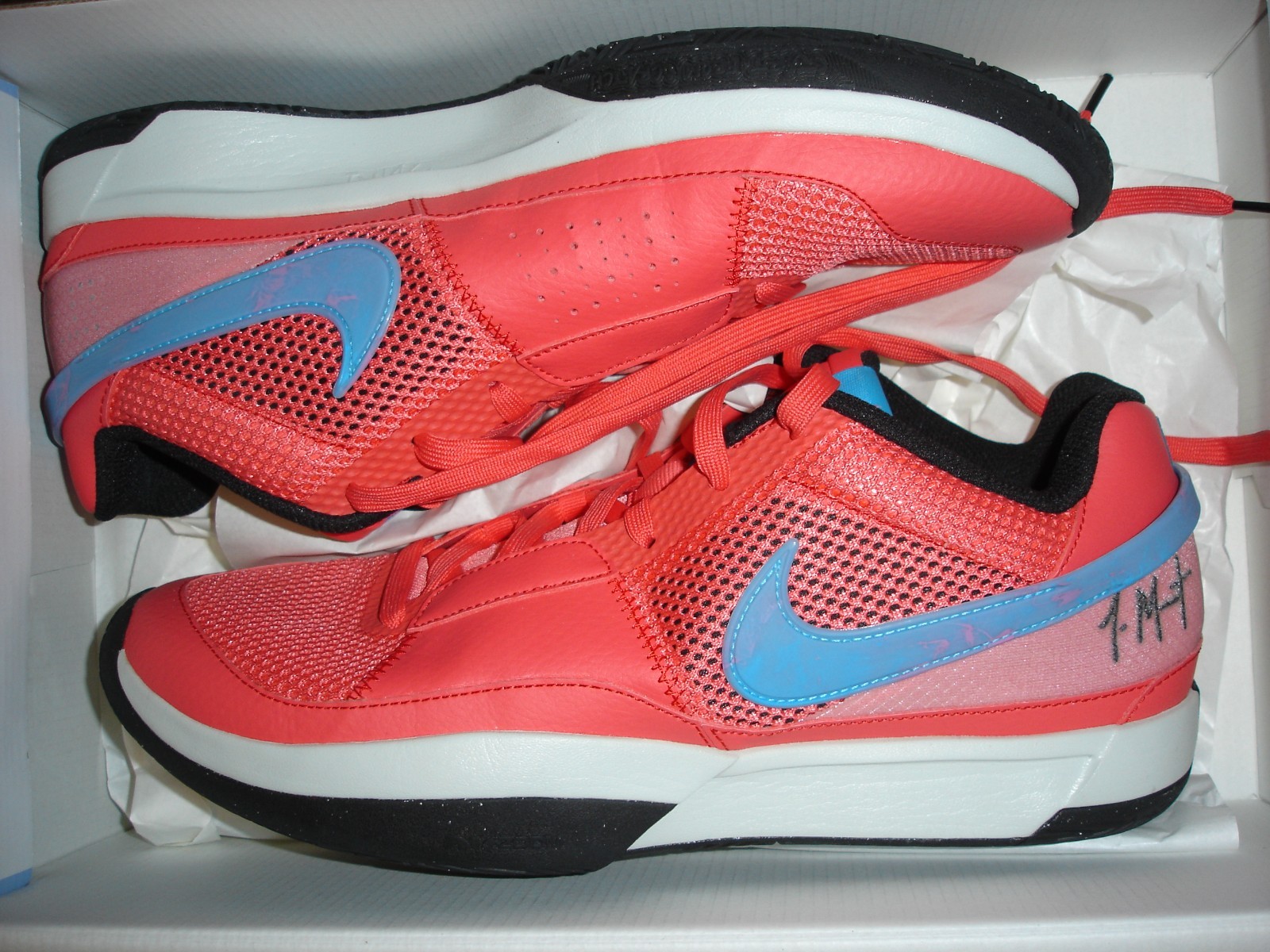 Nike Ja 1 Daybreak Orange Mens Size 7 Basketball Shoes DR8785-800 Size 9.5 - Nike Ja 1 Fuel - DR8785-800 for sale online | eBay main image 4