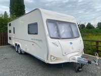 2007 BAILEY SENATOR CAROLINA 6 BERTH RARE 3 BUNK BEDS SLEEPS 6 TWIN AXEL