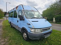 IVECO DAILY 40C12 MINI BUS 3.0 17 SEATS NO VAT MOT 11/26 0 OWNERS CHARITY BUS