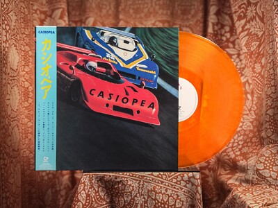 NEW IN HAND Casiopea Casiopea CLEAR ORANGE vinyl LP Japan Pressing IMPORT