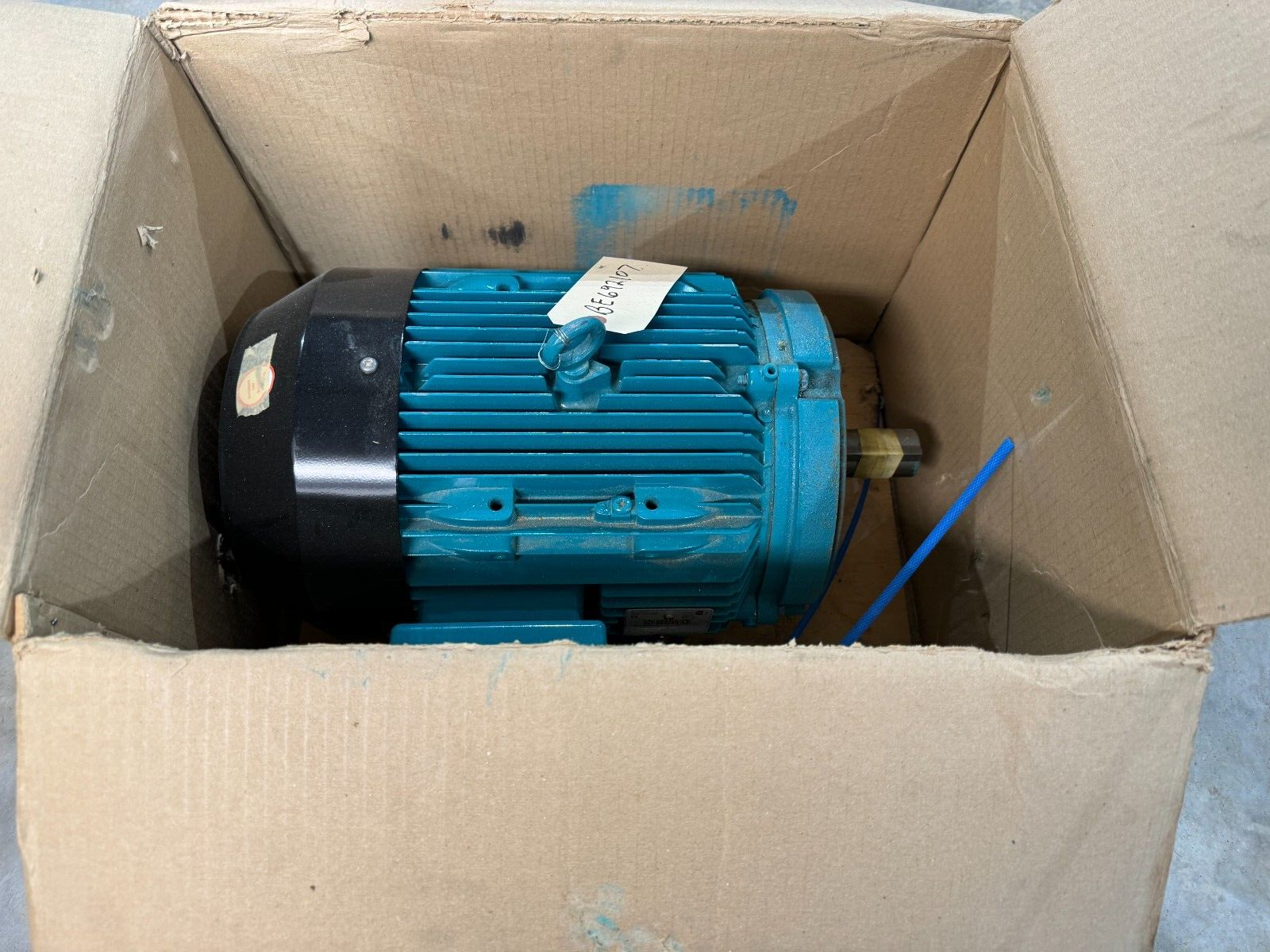 NEW BROOK CROMPTON 3HP 1140RPM MOTOR 230/460V. WD213T FRAME NEW BROOK CROMPTON 3HP 1140RPM MOTOR 230/460V. WD213T FRAME