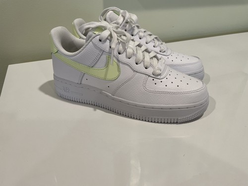 Nike Air Force 1 Low Barely Volt 315115-159 Wmns Sz 7.5 | eBay