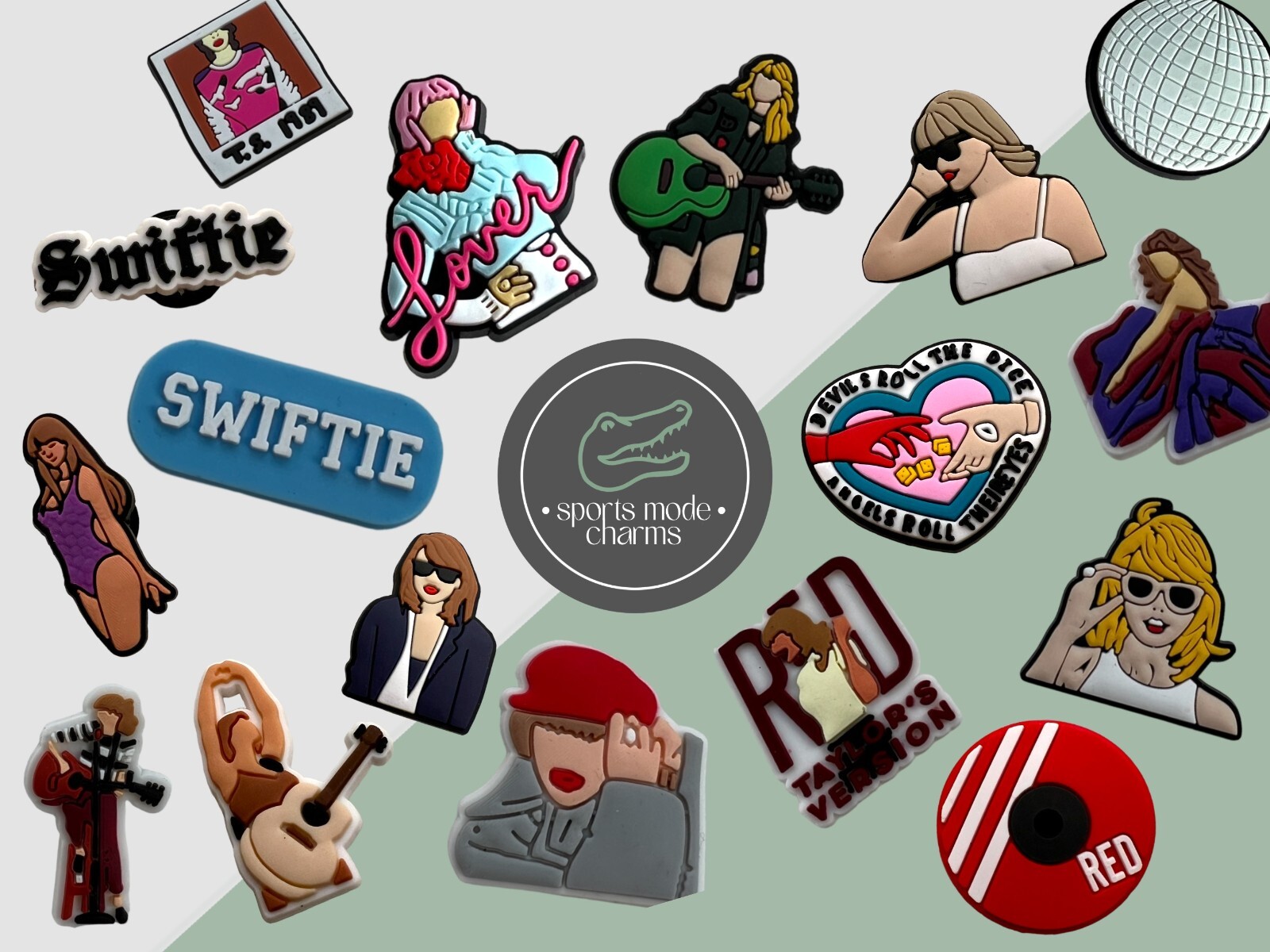 croc charms taylor swift