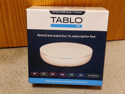 Tablo 4th Gen 2-Tuner 128GB 1080p FHD Over-The-Air Streaming Player - White