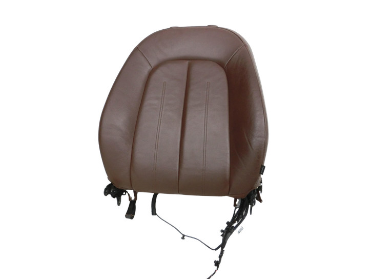 Audi A7 4G 10-18 Coupe Sitzbezug Rückenpolster Links Vorne für Fahrer Sitz Nougatbraun  - Bild 1