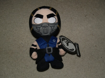 Mezco Toyz Mortal Kombat X Sub-Zero 8'' Plush w/ tag