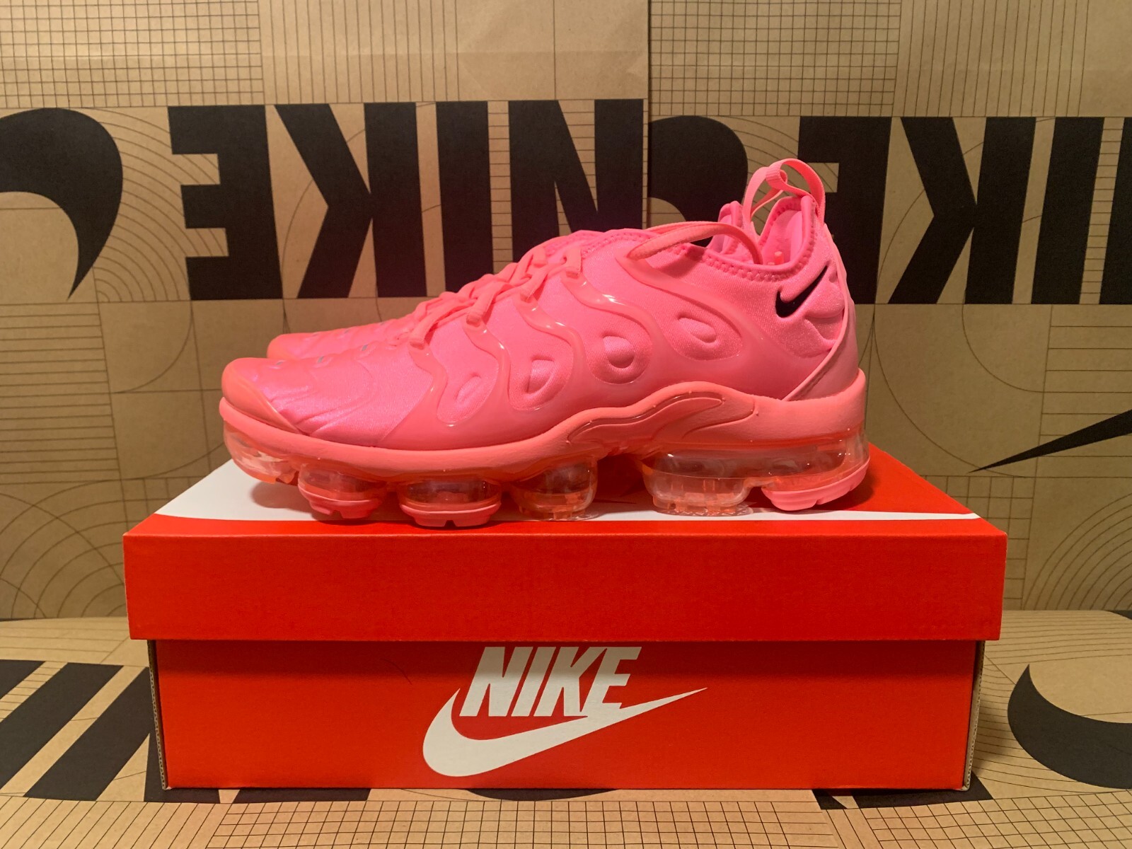 Pre-owned Nike Air Vapormax Plus Pink Sunset Pulse Bubblegum Dm8337-600 Womens Sz 5.5-11.5