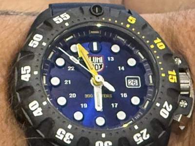 Luminox Men's XS.1553 Scott Cassell Deep Dive 45mm Quartz