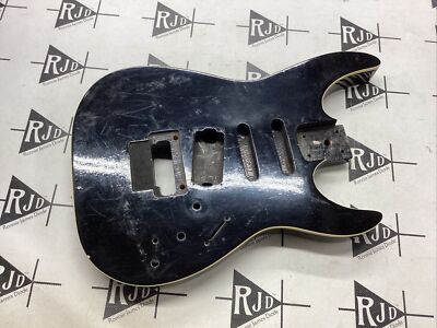 Vintage 80's Kramer Striker 600ST Electric Guitar Body Black Bound