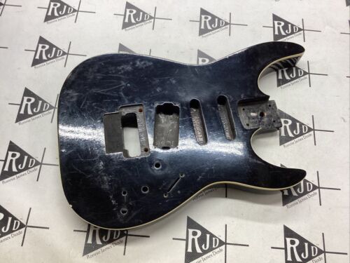 Vintage 80's Kramer Striker 600ST Electric Guitar Body Black Vintage 80's Kramer Striker 600ST Electric Guitar Body Black