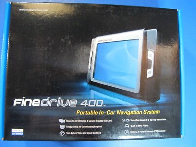 Navteq Finedrive 400 Portable In-Car Navigation System
