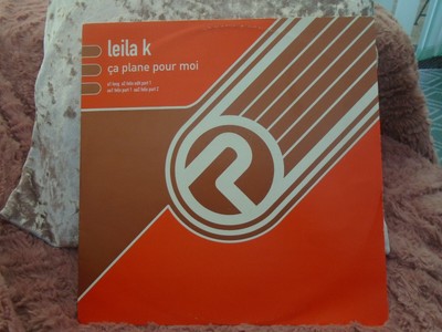 Leila k Ca plane pour moi / 33rpm 12 inch single / Tested /  1993 Polydor V Nice