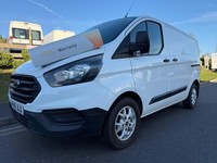 FORD TRANSIT CUSTOM SWB EURO 6 ULEZ COMPLIANT VAN 2.0 TDCi 300 L1H1 AC 93k