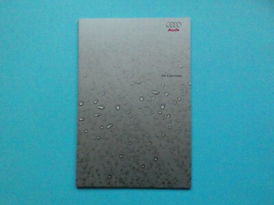 Prospekt / Katalog / Brochure - Audi S4 (B6) Cabriolet  / Cabrio - 04/05