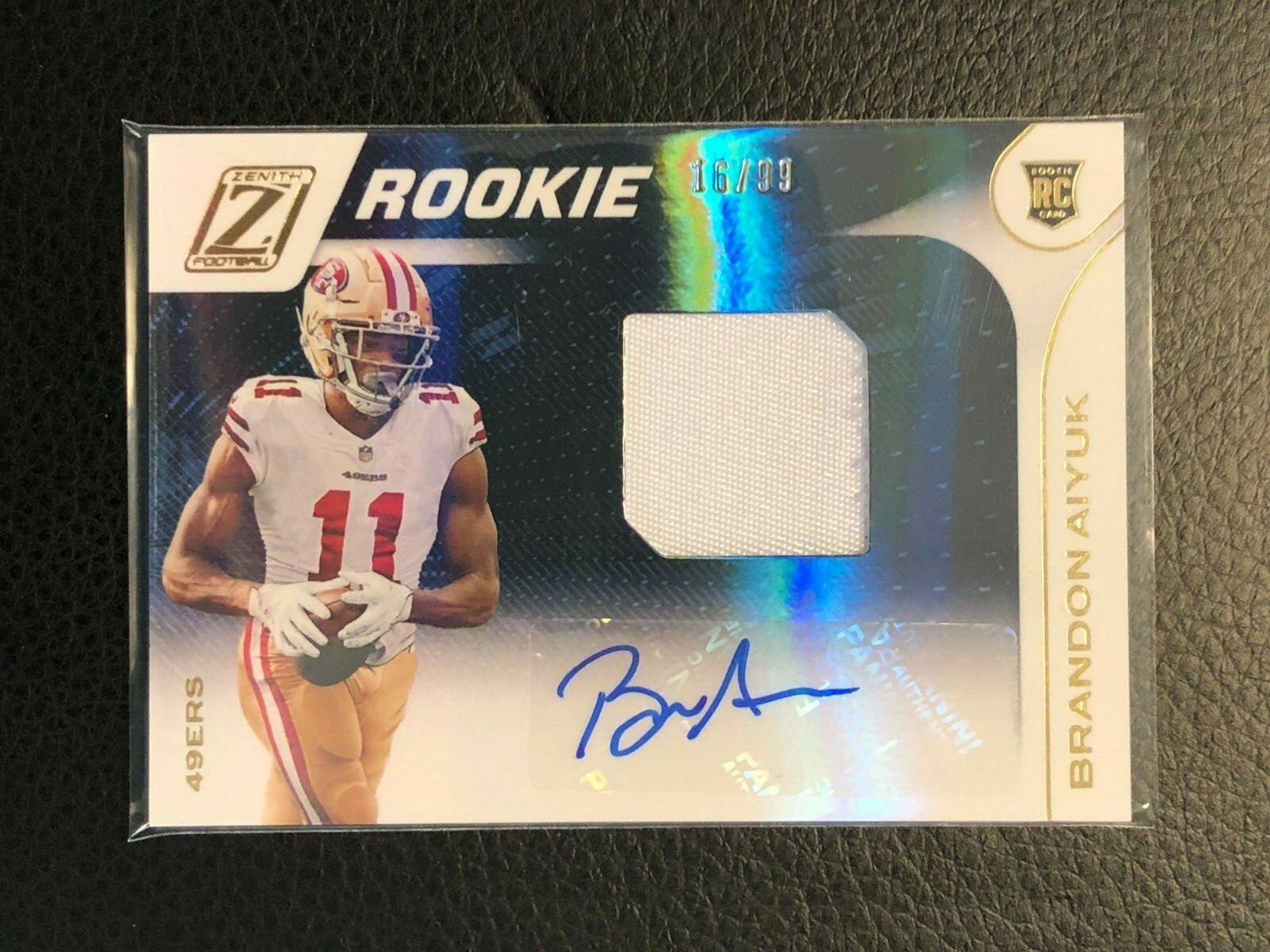 『激レア』戦後アメフト記念バッジセット RICE BOWL1949 (初期大会) 2020 Zenith rpa BRANDON AIYUK JERSEY AUTO Patch SSP /99
