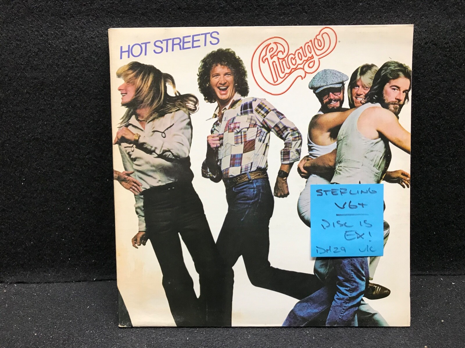 DH29) CHICAGO / VINTAGE STERLING LP / HOT STREETS / 1978 CBS