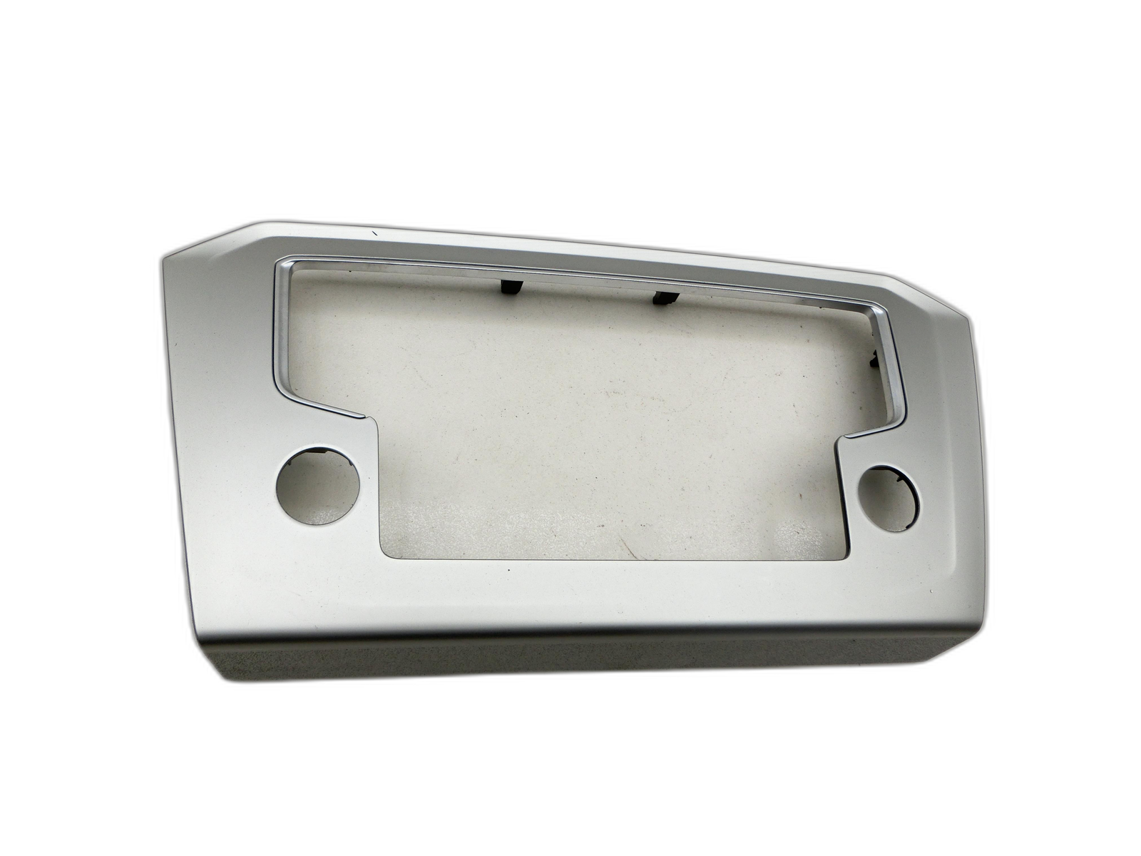 VW Passat 3G B8 14-19 Blende Einbaurahmen Bedienteil MIB2 silver grey  - Bild 1