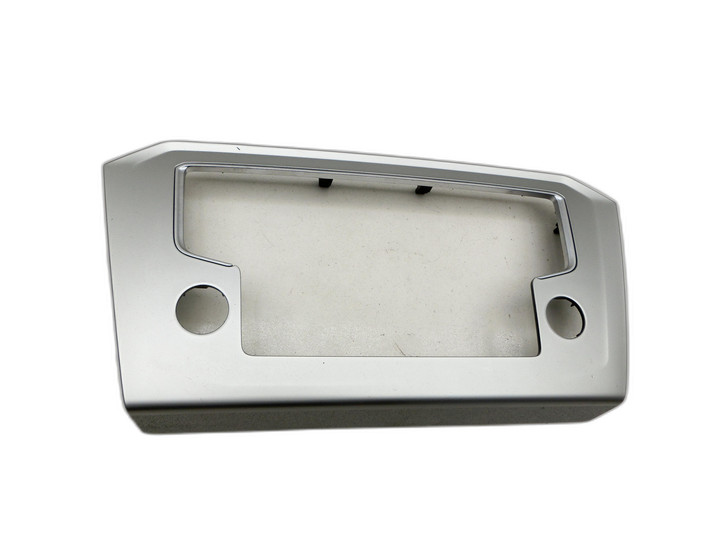 VW Passat 3G B8 14-19 Blende Einbaurahmen Bedienteil MIB2 silver grey  - Bild 1