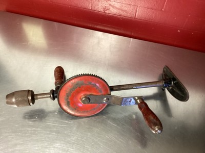 Mohawk Shelburne ~ # 1770884 ~ Vtg Hand Crank  17'' ~ 2 Speed ~Drill Chest Plate