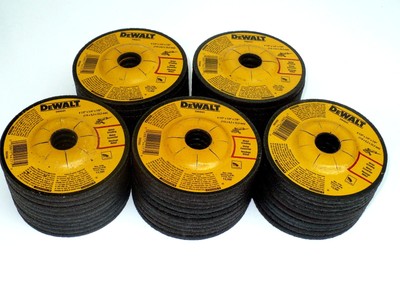 50 New DEWALT 412quot x 14quot x 78quot METAL GRINDING WHEELS  DW4541 Free Shipping 