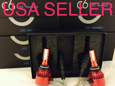 8K 9005 ICE BLUE LED REPLACEMENT Headlight Bulbs hid 8000K Opt7 Lights Bulb HB3