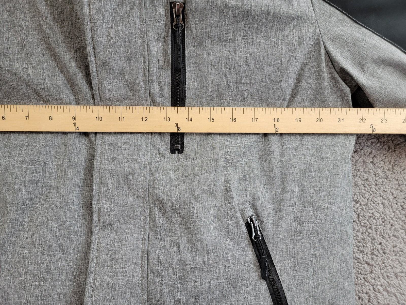 Club Room 3-in-1 Hooded Jacket Men's S Black/Gray Heather Snap Zip Closure L/S - Picture 6 of 19