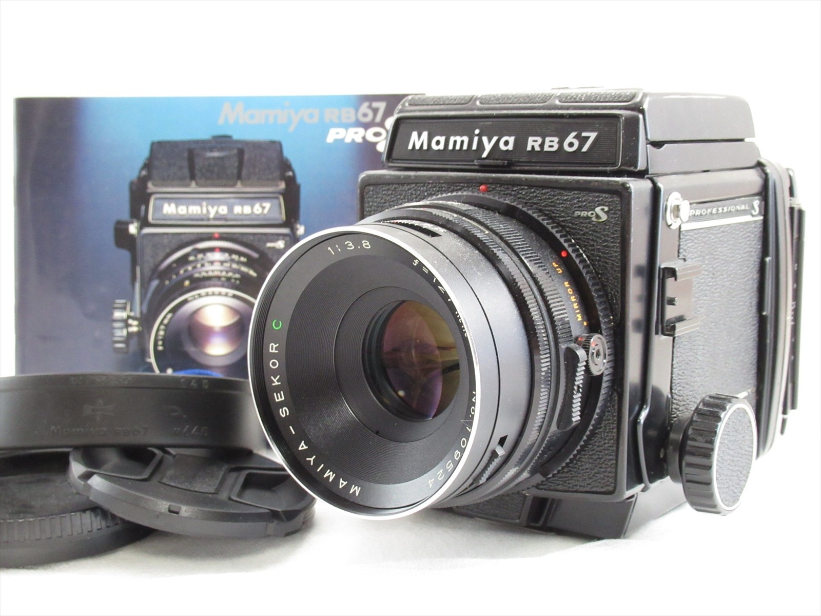 マミヤ RB67 PRO S SEKOR C 127 #9130211457 RB67 Pro S ゴールデンリザード SEKOR-C 127mm F3.8 レンズ付