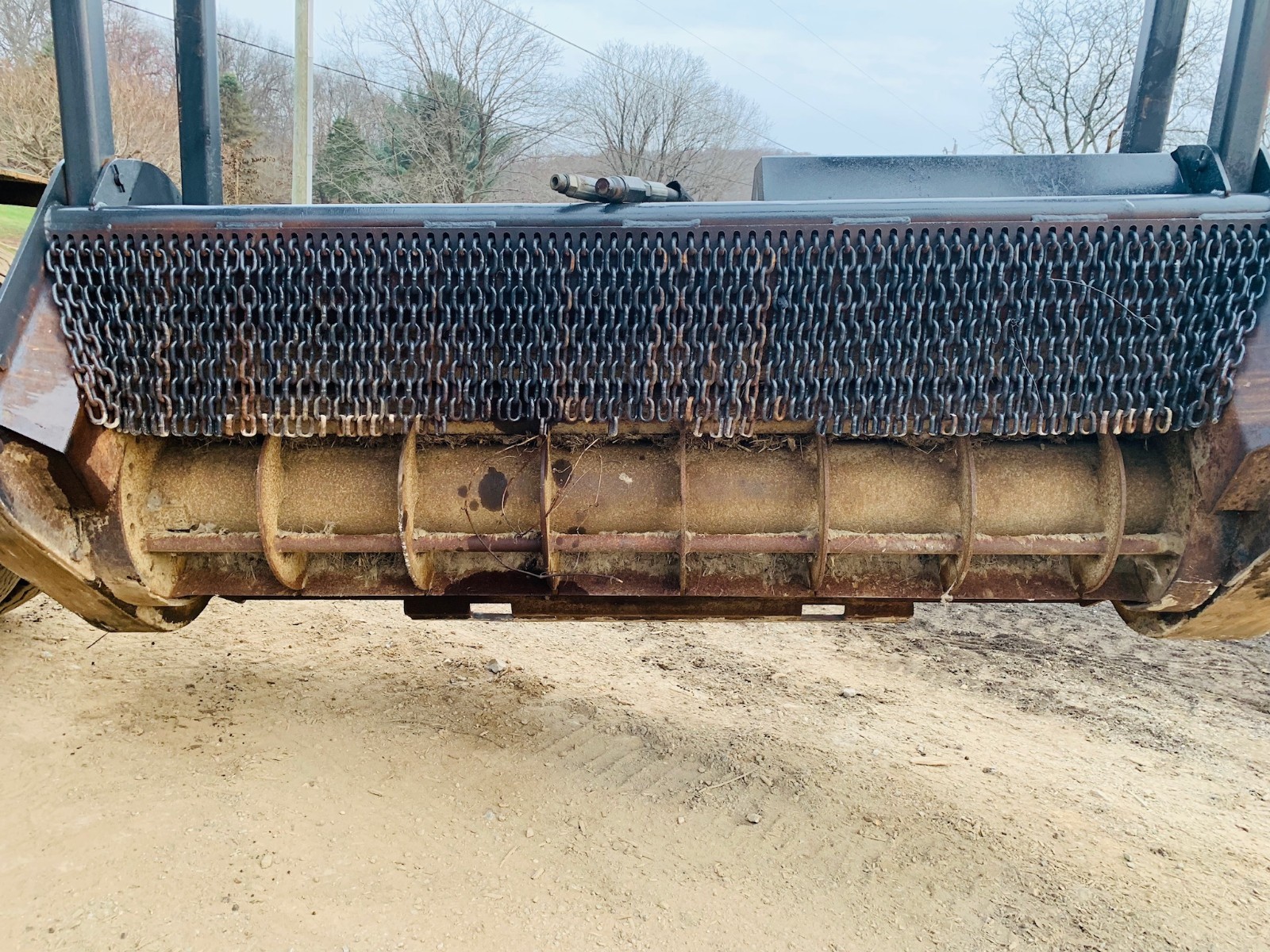 LOFTNESS TIMBER AXE 73AX MUCLHING HEAD SKID STEER TREE GRINDER ATTACHMENT