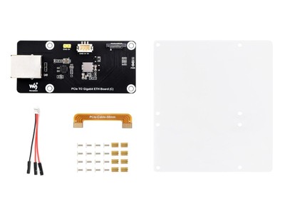 PCIe to Gigabit ETH Board C for Raspberry Pi 5 Supports Raspberry Pi OS Drive...