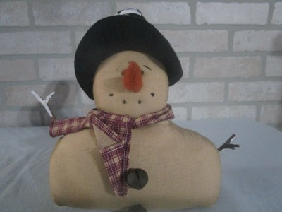 Primitives Primitive Snowman Doll