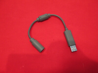 Wired Controller USB Breakaway Cable Adapter For Xbox 360 Mint 3754