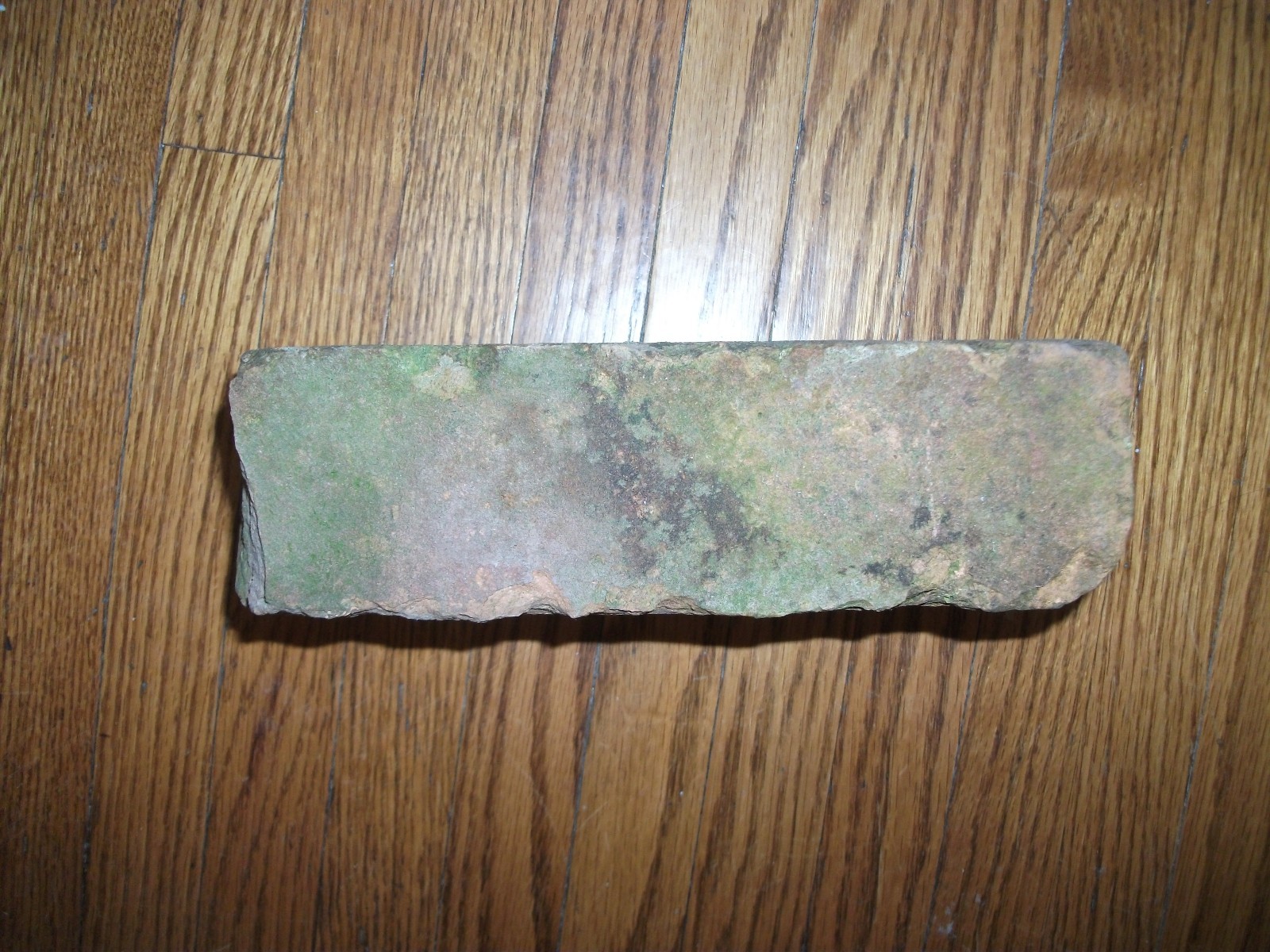 Antique O.B. CO. Red Brick Natural Patina....or Clean it Up!