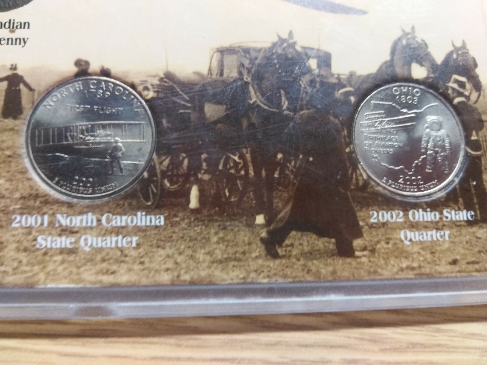 FIRST FLIGHT COLLECTION The Morgan Mint 1903 indian head penny / Set