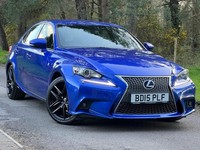 2015 Lexus IS 300h F-Sport 4dr CVT Auto SALOON PETROL/ELECTRIC Automatic