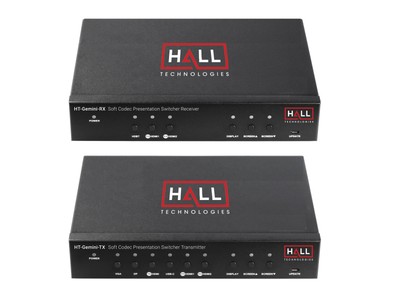 HT-GEMINI 4K 6 Multiformat Input Extender Switch with USB Extension