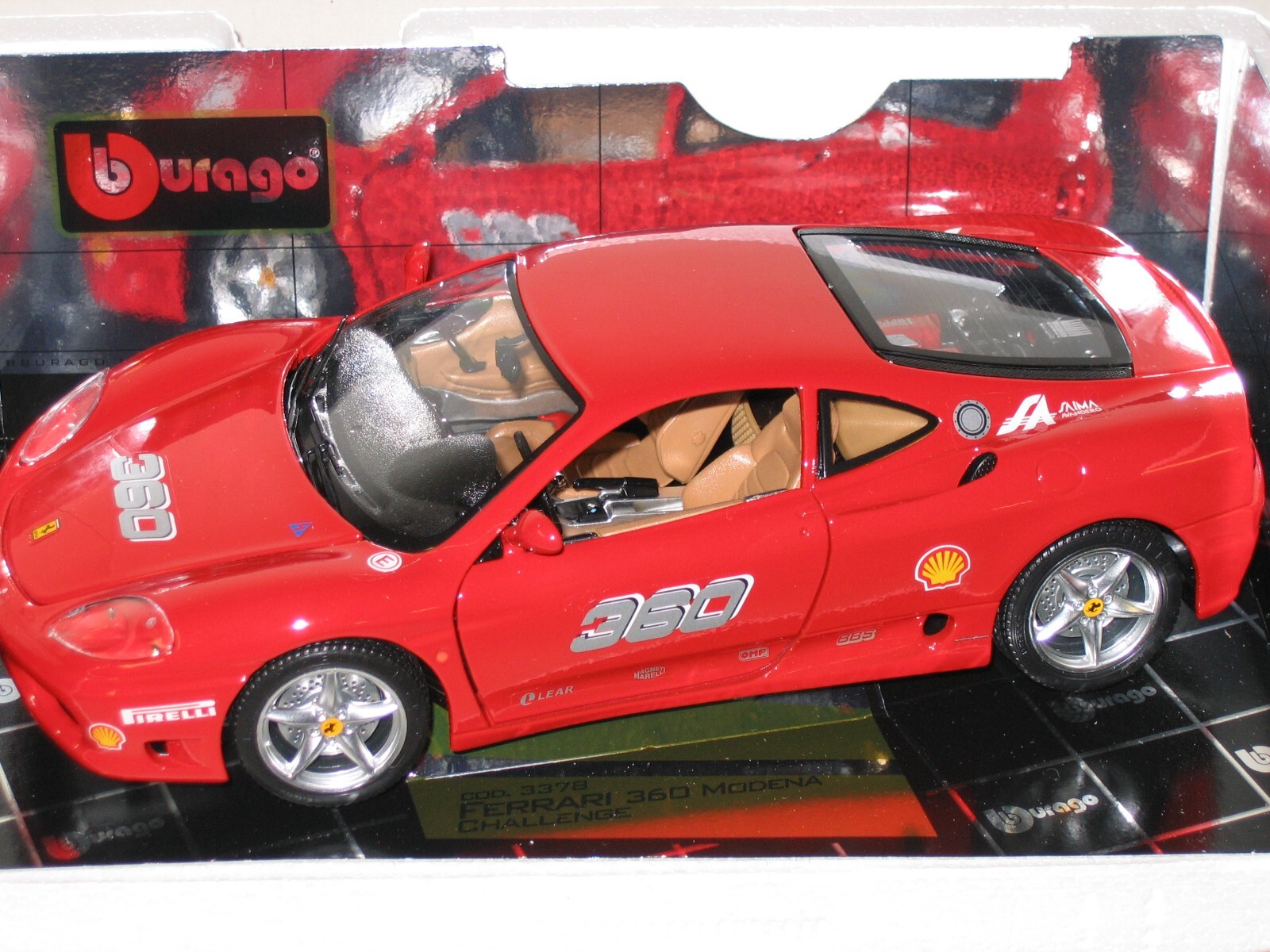 ミニカー Bburago Ferrari 360 Modena 1/18 Review - 1:18 Scale Bburago Ferrari 360 Modena - YouTube