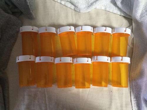 Amber Clean Empty Rx Bottles Free Shipping