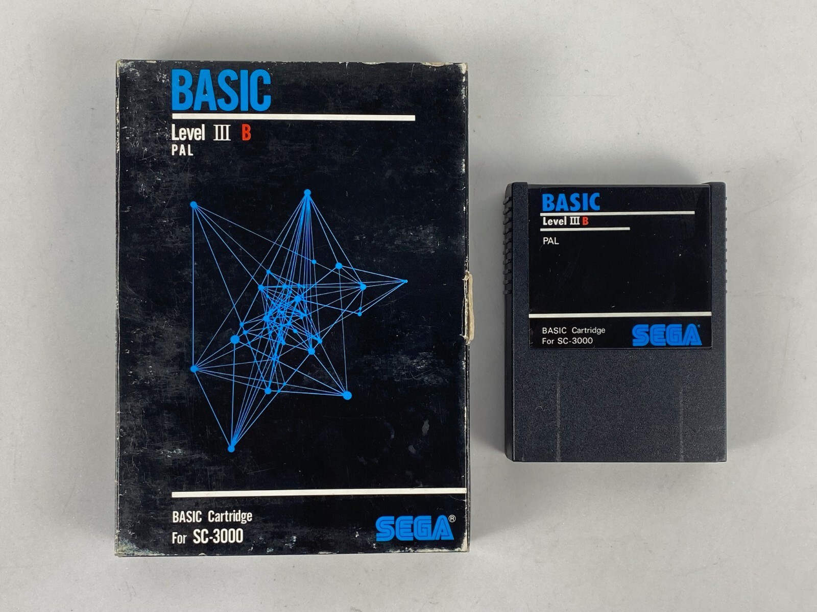 希少 SEGA SC-3000 BASIC Vintage Sega BASIC Level III 3 B Cartridge for Sega SC-3000
