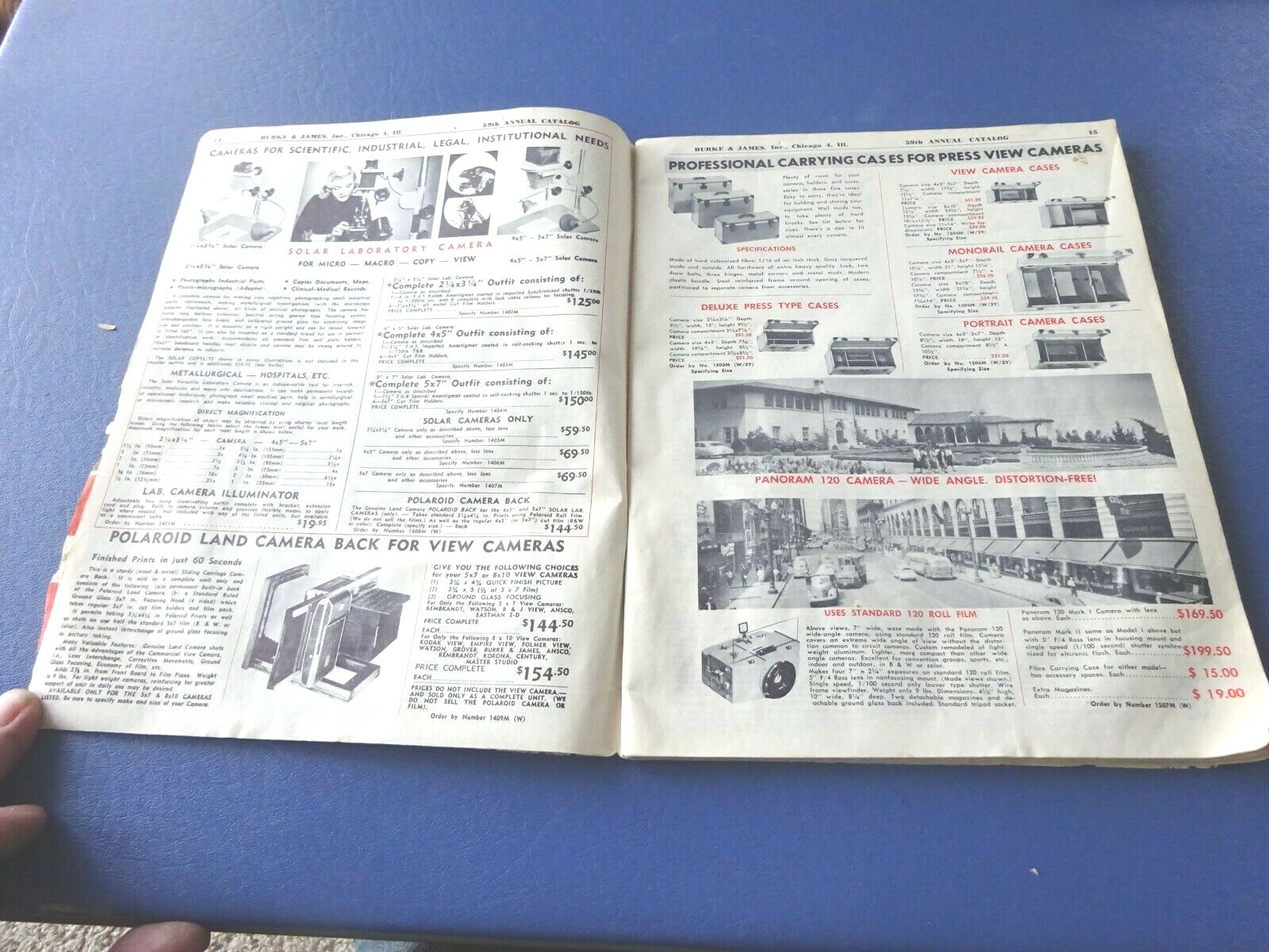 1959 Burke & James World's Photo Supply Annual Catalog