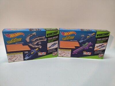 Hot Wheels Workshop Track Builder Launch & Curve Packs 2013 NEW SEALED 2013