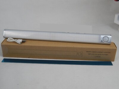 2 Stück MERTTURM LED Unterbaubeleuchtung LED mit Bewegungsmelder, 40cm Länge