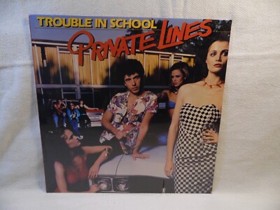 Private Lines - ''Trouble in School'' - Factory Sealed LP Album