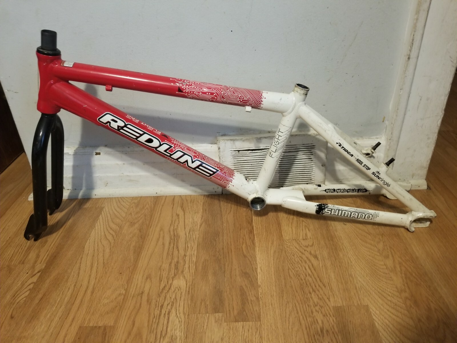 MID SCHOOL BMX REDLINE FACTORY RIDER FRAME KIM HIYASHI 20 1