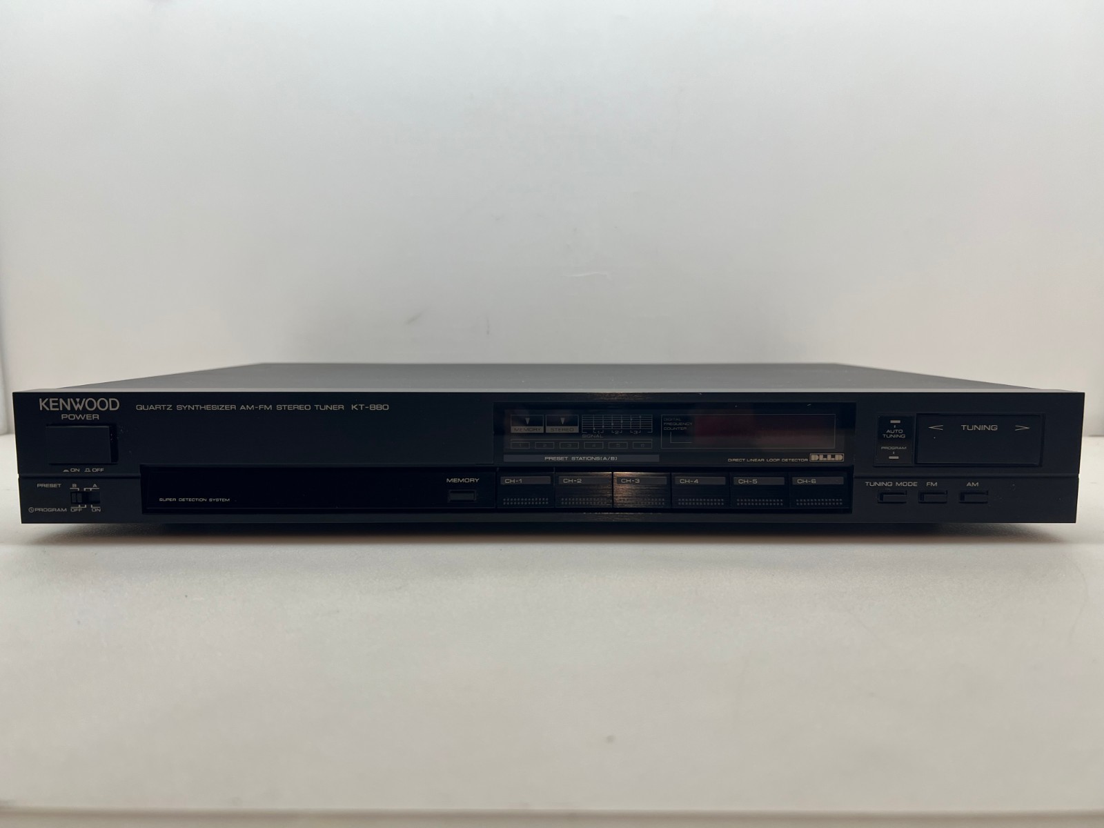 KENWOOD ケンウッド FM/AMチューナー KT-880F 整備済み完動品982