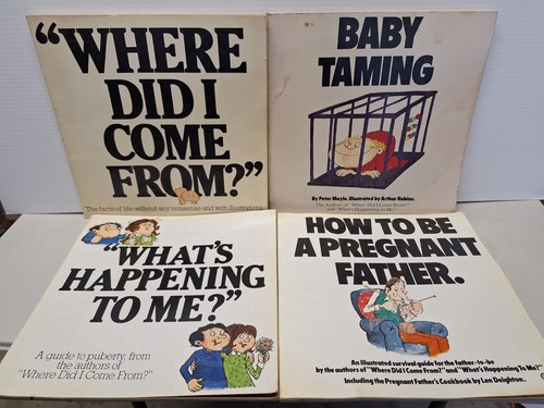 4 x Peter Mayle Puberty Children Adult 1980s Paperbacks